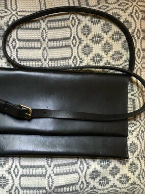 Sara Barner Black leather bag